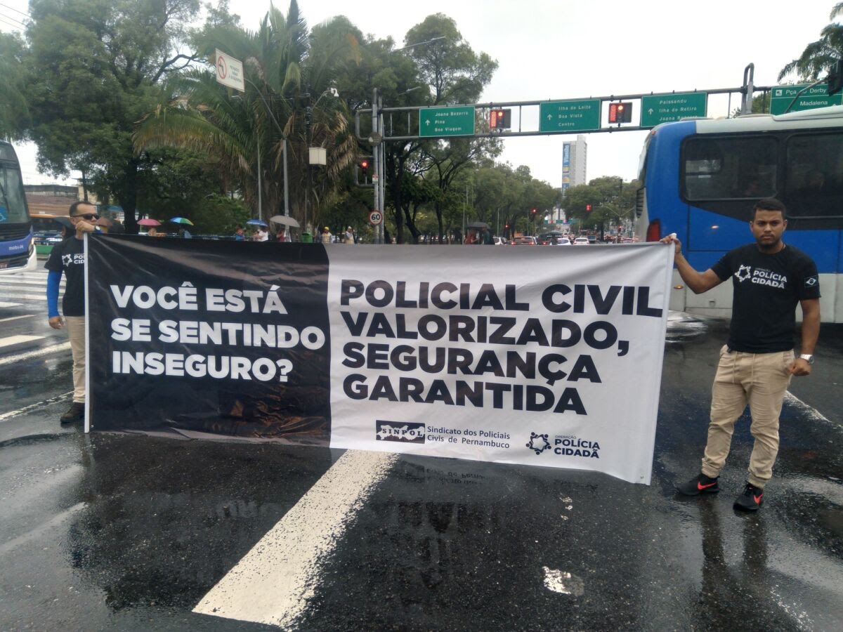 TJPE ‘barra’ greve da Polícia Civil de Pernambuco — Blog Edenevaldo Alves