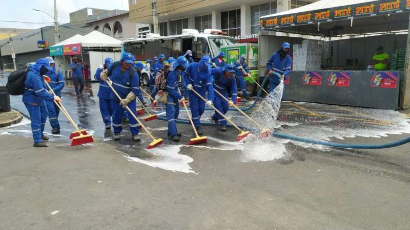 Prefeitura garante limpeza durante o carnaval de Petrolina