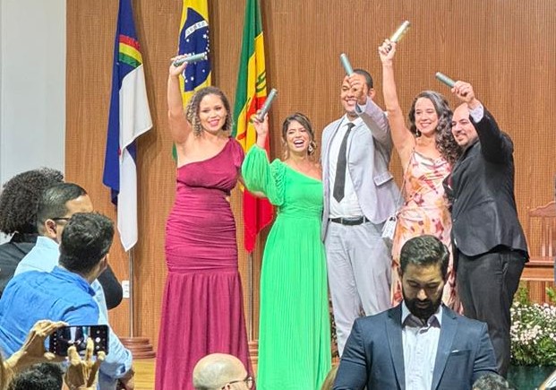 Médicos residentes do HDM se formam em solenidade na Fundação Nilo Coelho