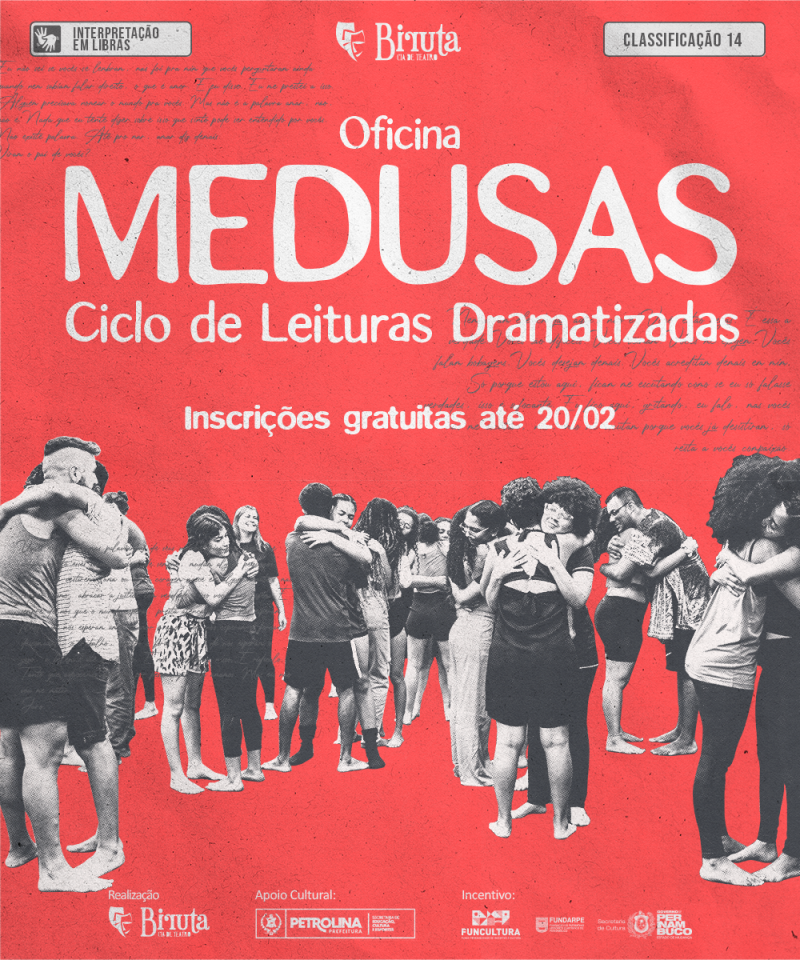 Cia Biruta de Teatro abre inscrições gratuitas para oficina de leituras dramatizadas