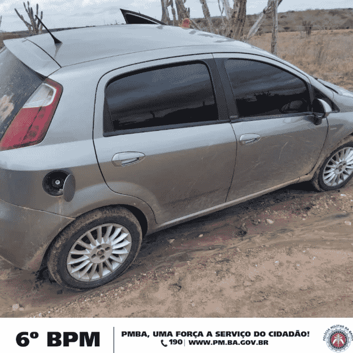 Polícia recupera em Itiúba um veículo que havia sido roubado em Queimadas