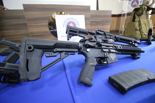 Bahia: Polícia apreende 10 fuzis em janeiro e alcança a marca de 16 armas de fogo localizadas por dia