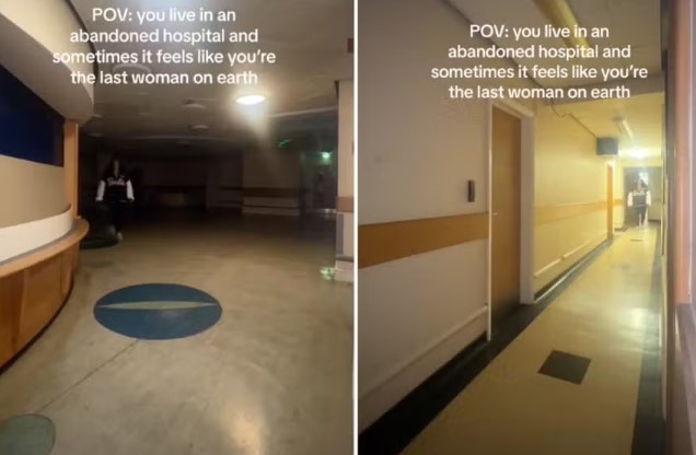 Mulher foge do aluguel e mora em hospital abandonado