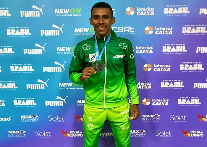 Atleta da APA conquista medalha de prata na Copa Brasil de Fundo e Meio-Fundo