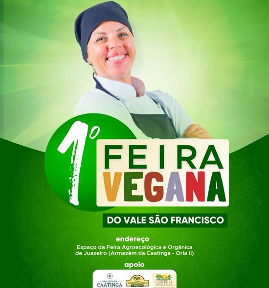 Juazeiro sediará 1ª Feira Vegana do Vale do São Francisco