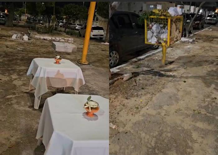 Comunidade católica pede melhorias para a praça da capela de São José; prefeitura atende