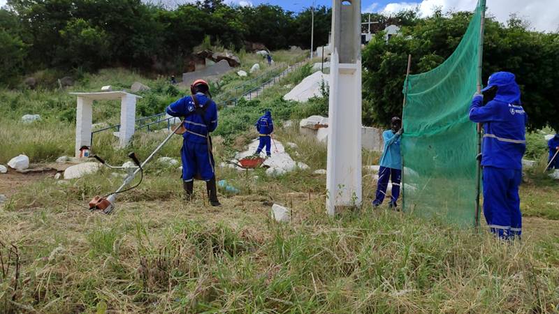 Às vésperas de celebração católica, Serra da Santa ganha mutirão de limpeza