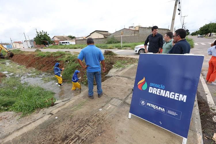 Operação ‘Drenagem’ entra na 2ª etapa em Petrolina