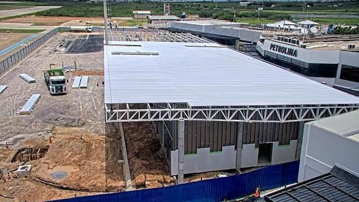 Com investimento de R$ 56 milhões, obras no aeroporto de Petrolina (PE) estão 50% concluídas — Blog Edenevaldo Alves