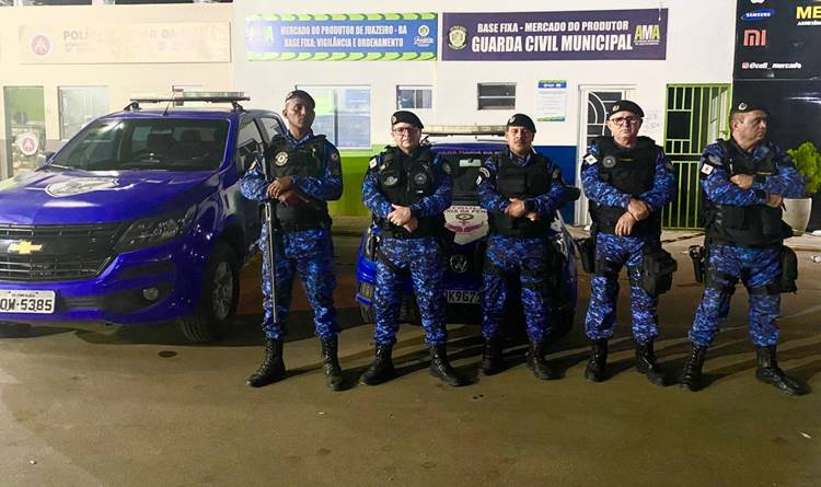 Ordem Pública, PM e PRF realizam operação de segurança no Mercado do Produtor