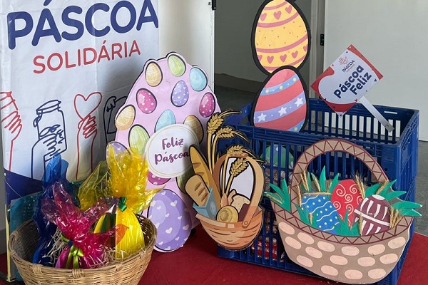 Colégio GGE arrecada donativos para campanha Páscoa Solidária 2024 — Blog Edenevaldo Alves