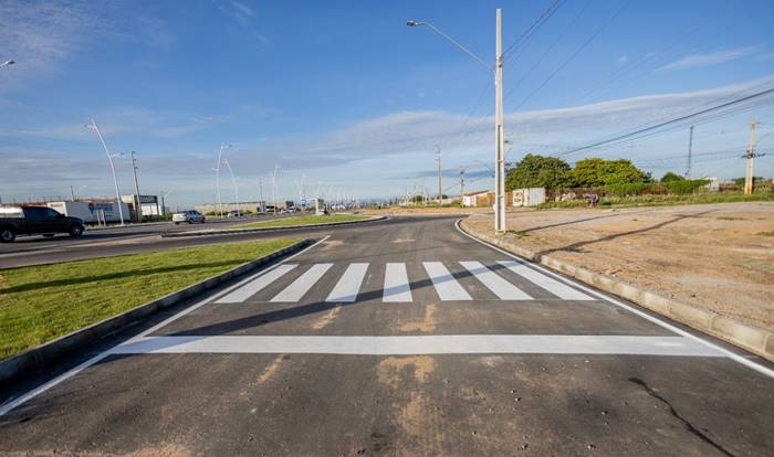 Obra da via de acesso ao Residencial Monsenhor Bernardino é concluída