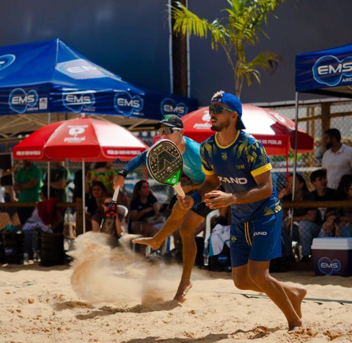 Atleta de Petrolina vai ganhando destaque no EMS Open de Beach Tennis