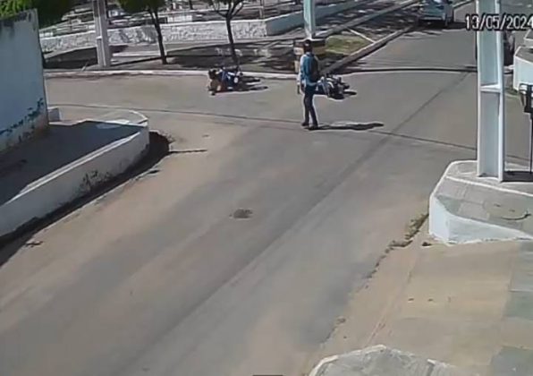 Novo acidente entre motos em cruzamento no Dom Avelar é registrado 3 dias depois