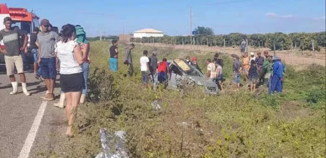 Colisão deixa vítima fatal em Uruás, zona rural de Petrolina