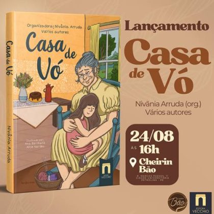 Antologia literária em homenagem às avós será lançada em Petrolina