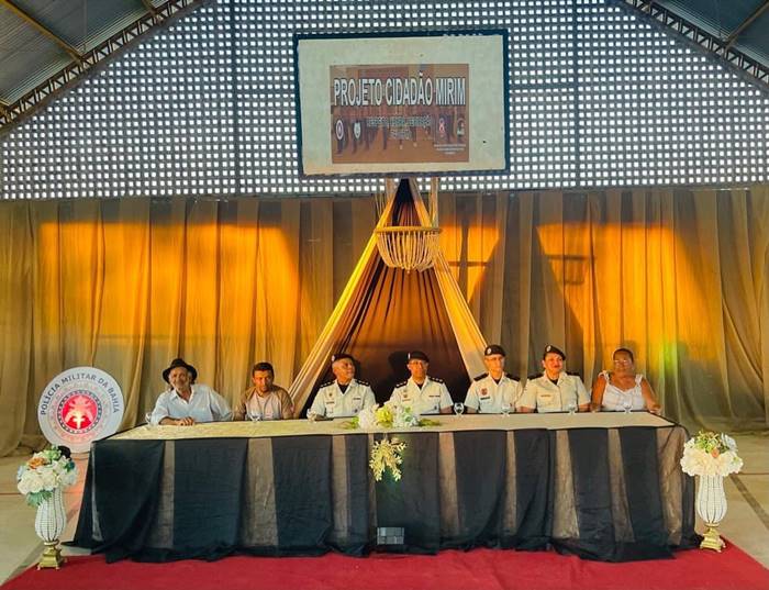 PM realiza formatura do Projeto Cidadão Mirim em Lagoa do Salitre