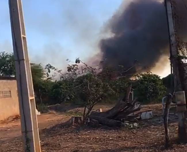 Mais um incêndio volta a atormentar moradores na Zona Rural de Juazeiro