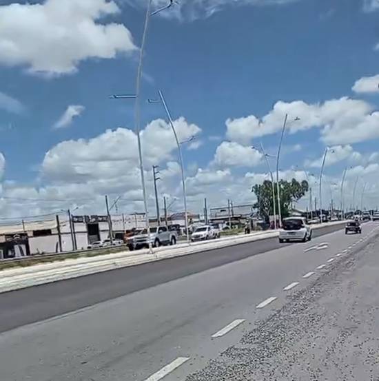 Motociclista critica obra na BR-428 e alerta para risco de acidentes