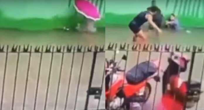 Desespero: Mulher cai em galeria e passa três minutos submersa durante enxurrada no Recife (PE)