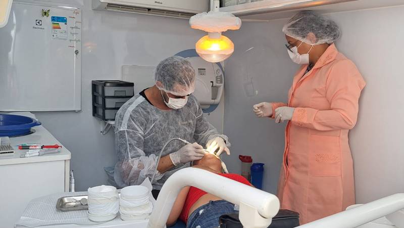 Serviço móvel odontológico inicia cronograma da semana em Juazeiro