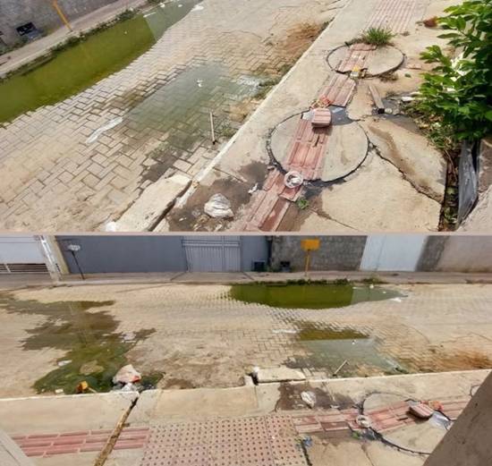 Moradores de residencial em Juazeiro cobram solução para esgoto ‘esquecido’