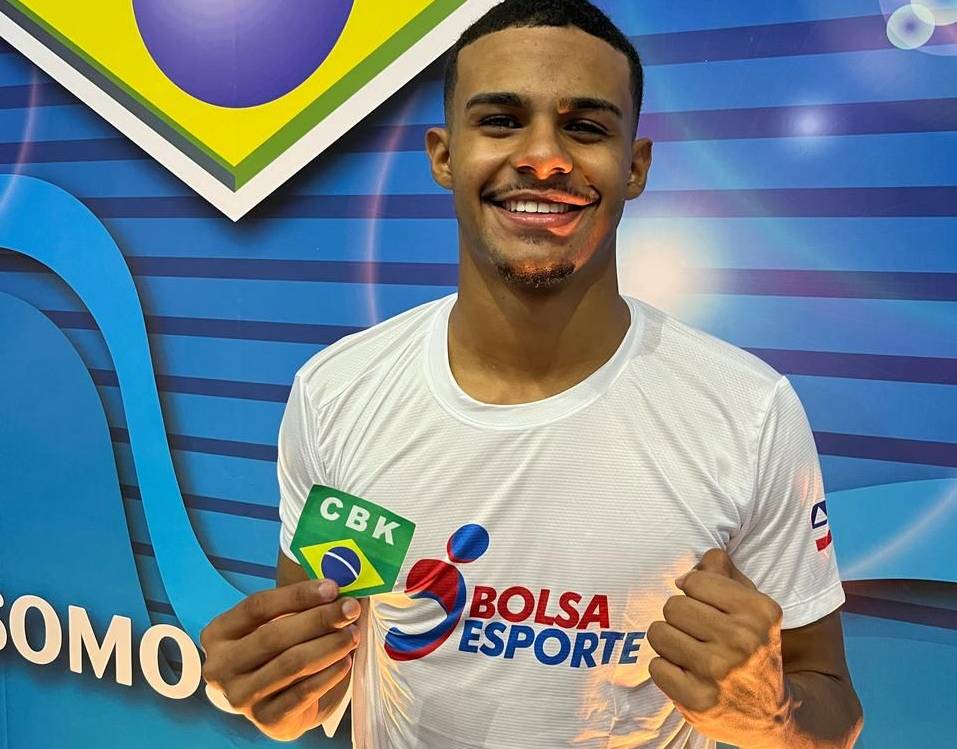 Karateca baiano conquista vaga na seleção brasileira novos voos