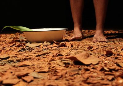 Artista visual expõe sua perspectiva sobre a questão da água