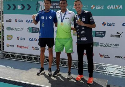 Atleta da APA vence a prova dos 800m no Troféu Adhemar Ferreira da Silva, confirmando seu talento como meio-fundista.
