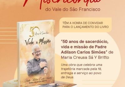 Livro comemora meio século de missão sacerdotal no Vale do São Francisco