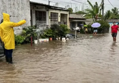Chuvas em Pernambuco provocam deslocamento de 9,4 mil indivíduos
