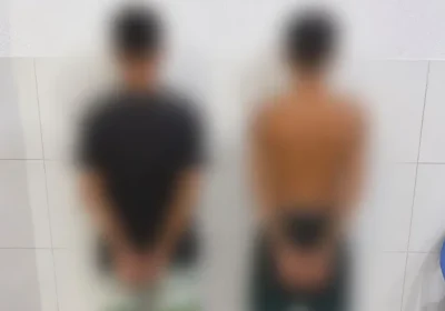 Opulação policial resulta na detenção de dois adolescentes por envolvimento em crimes organizados e tráfico de drogas, incluindo menores, no bairro São Gonçalo em Petrolina (PE)