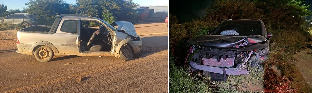 Quatro feridos em acidente envolvendo veículos na BR 116 em Araripina (PE)