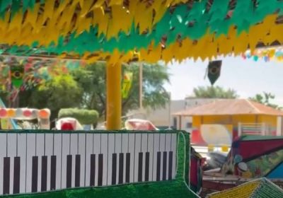 Decoração junina em Petrolina feita por empresa gera controvérsias