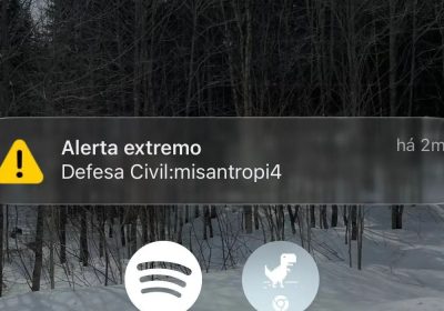 Defesa Civil emitiu alerta falso que afetou mais de 30 milhões de pessoas em 8 estados Defesa Civil emitiu alerta falso que afetou mais de 30 milhões de pessoas em 8 estados