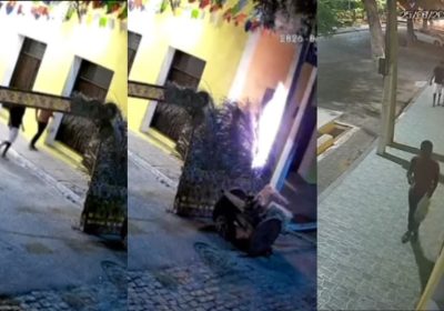 Identificados responsáveis pelo incêndio na decoração de São João de Floresta (PE) durante a madrugada Identificados responsáveis pelo incêndio na decoração de São João de Floresta (PE) durante a madrugada