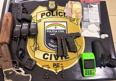 Prisões e apreensão de cocaína e armas em operação da PCPE em Orocó Prisões e apreensão de cocaína e armas em operação da PCPE em Orocó