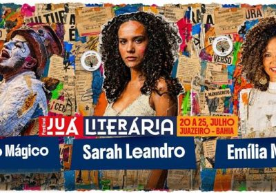Sarah Leandro, Emília Nuñez e Teatro Mágico participarão da ‘Juá Literária’ 2026