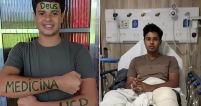Baiano conquista 1º lugar em medicina na USP e recebe alta da UTI após dias de internação