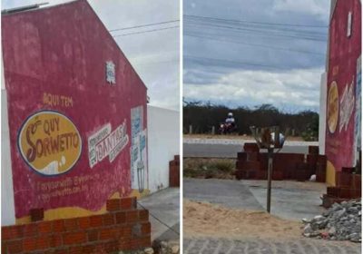 Fiscalização é solicitada após realização de obra em área pública no Residencial Novo Horizonte