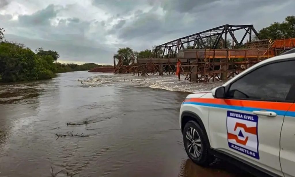 Foram 206 cidades do Rio Grande do Sul afetadas por intensas chuvas