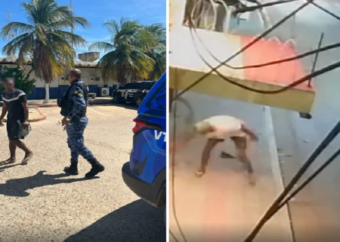 Guarda Civil Municipal identifica suspeito de vandalismo no Centro de Juazeiro (BA)