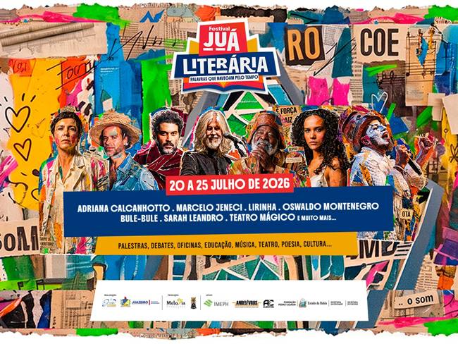 ‘Juá Literária’ segunda edição se aproxima e gera grande expectativa