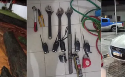 Nove indivíduos são detidos por roubo de trilhos em Jaguarari (BA) com destino a Petrolina (PE) Nove indivíduos são detidos por roubo de trilhos em Jaguarari (BA) com destino a Petrolina (PE)