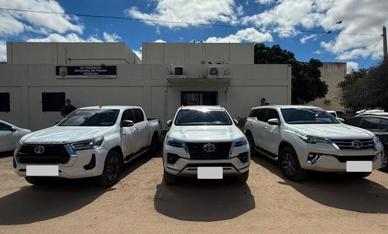 PCPE prende suspeitos por tráfico e recupera veículos em operação conjunta em Petrolina e Juazeiro