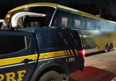Polícia Rodoviária Federal prende homem suspeito de importunação sexual em ônibus em Pernambuco.