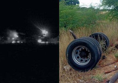 Tragédia envolvendo veículo pesado é documentada na rodovia PE-574