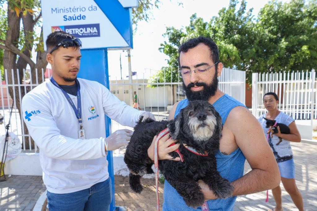 Vacinação antirrábica gratuita para cães e gatos em Petrolina neste sábado, Vamos lá!
