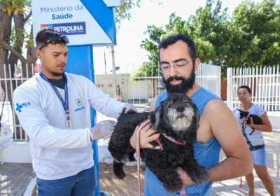 Vacinação antirrábica gratuita para cães e gatos em Petrolina neste sábado, Vamos lá!