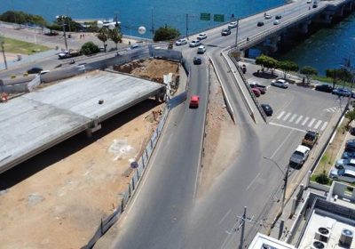 Alterações no trânsito da ponte de Juazeiro durante a próxima fase da Travessia Urbana